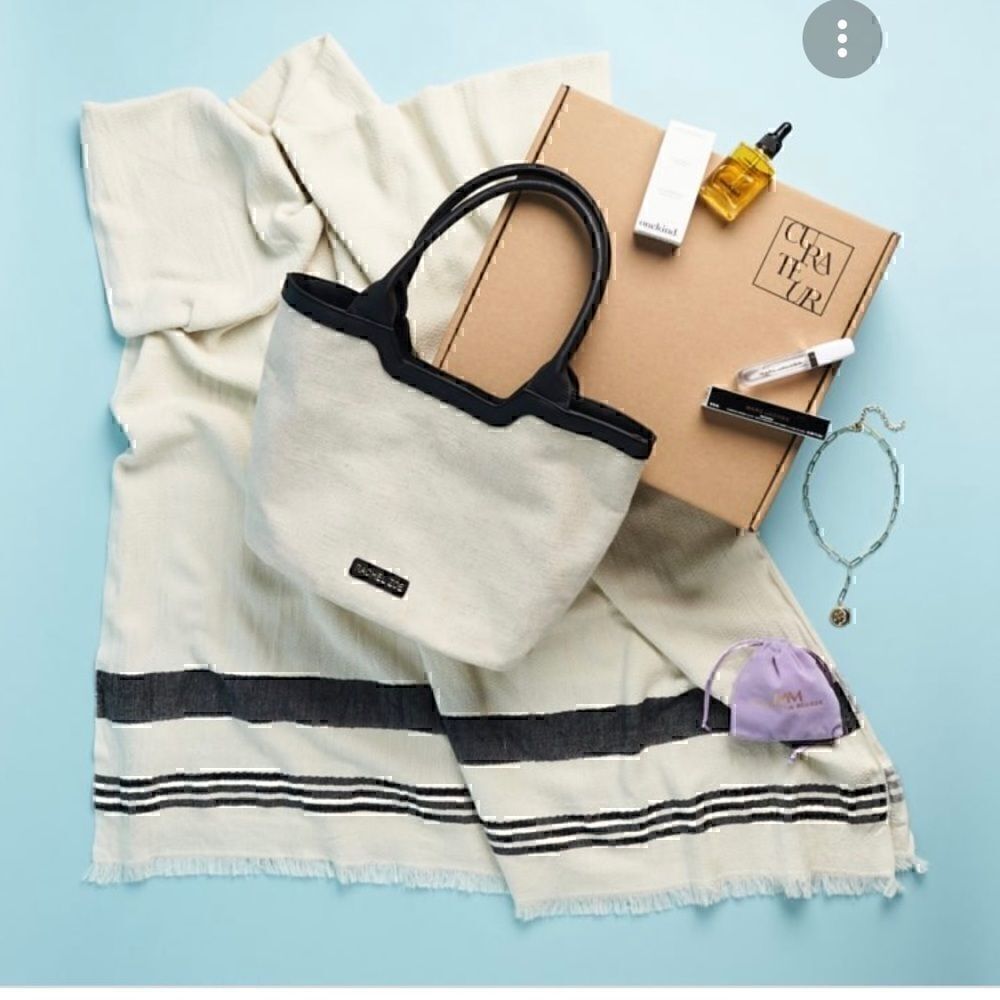 Rachel Zoe canvas tote with top handle NWOT - Picture 4 of 9